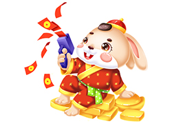 兔年佳節(jié)到，廣州品尚生物向您問個好！廣州品尚生物祝您萬事如意，發(fā)大財(cái)！