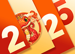 跨年鐘聲響起，蛇年好運(yùn)到來，顏玉生物愿你新的一年里財源廣進(jìn)！